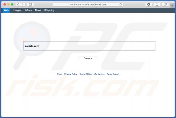 Searcher4u.com Weiterleitung (Mac)