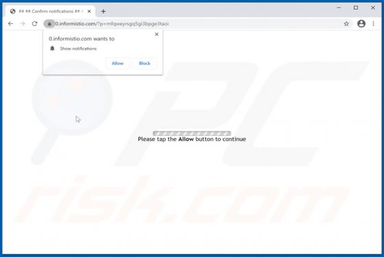 Informistio.com Werbung