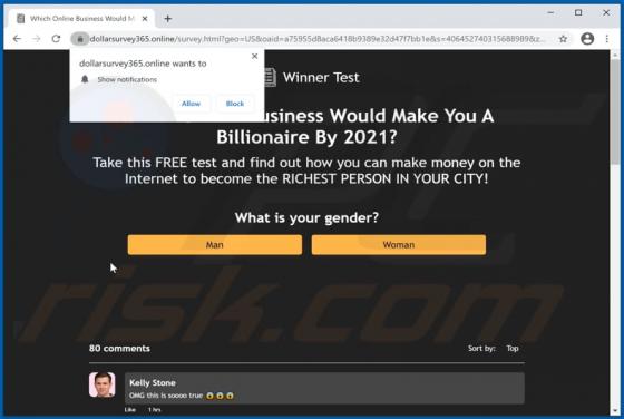 Dollarsurvey365.online Werbung