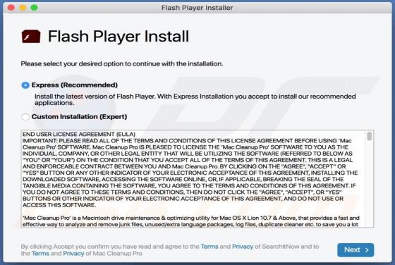 SimpleProjectSearch Adware (Mac)