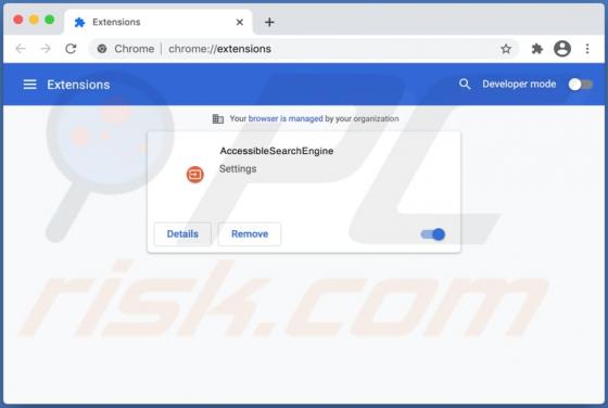 AccessibleSearchEngine Browserentführer (Mac)