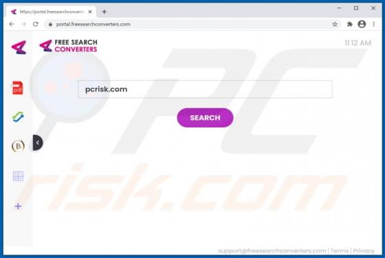 FreeSearchConverters Browserentführer