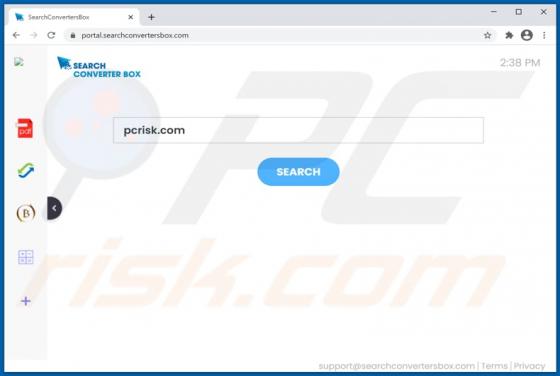 SearchConvertersBox Browserentführer
