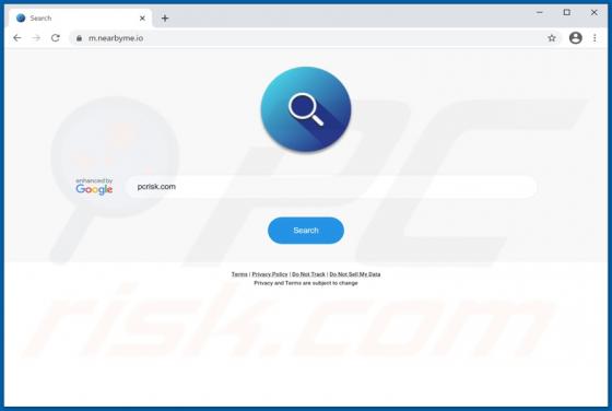 Nearbyme.io Weiterleitung