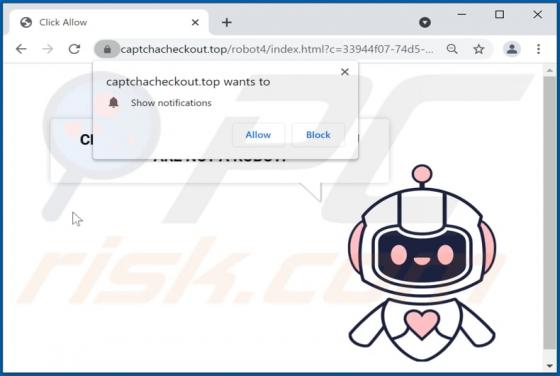 Captchacheckout.top Werbung