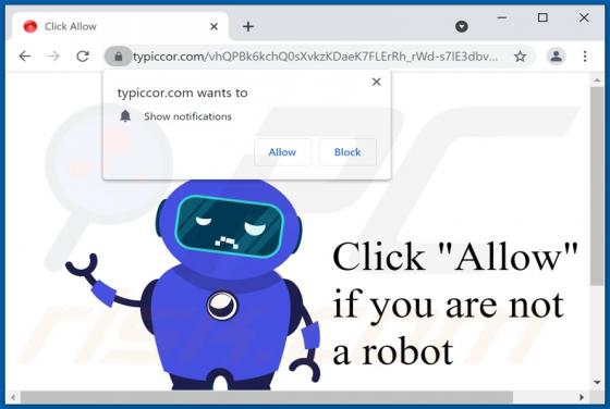 Typiccor.com Werbung