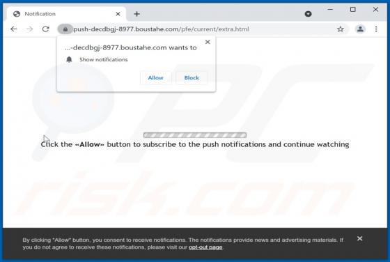 Boustahe.com Werbung