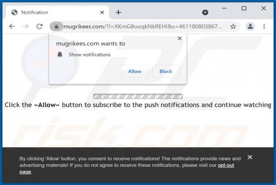Mugrikees.com Werbung