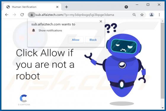 Alfaiztech.com Werbung