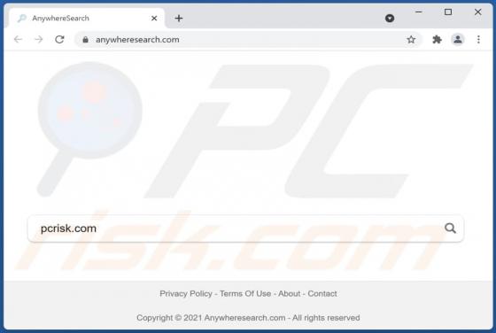 Anywhere Search Browserentführer