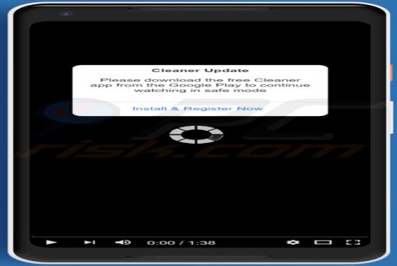 Cleaner Update POP-UP Betrug (Android)