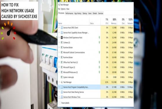 Fix Svchost.exe Hoher Netzwerkverbrauch