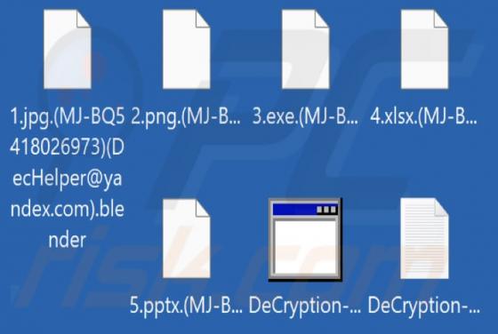 Blender Ransomware