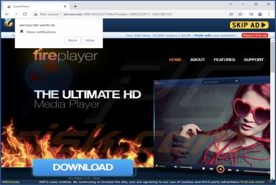 Xervoo.net Werbung