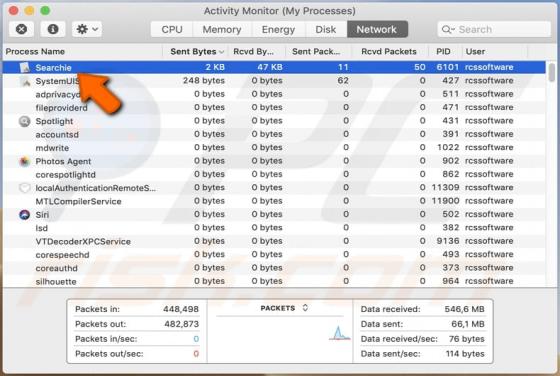 Chillsearch.xyz Weiterleitung (Mac)
