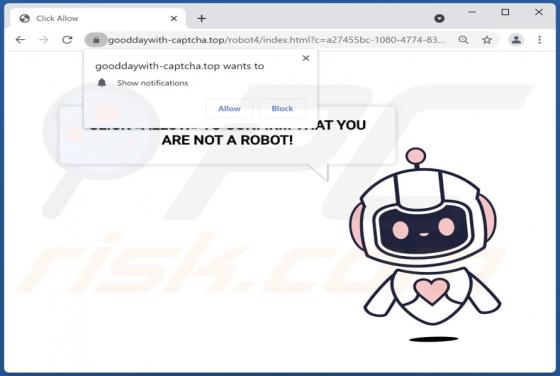 Gooddaywith-captcha.top Werbung