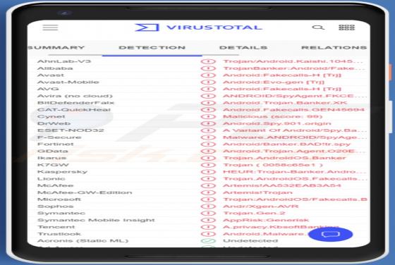 Fakecalls Trojaner (Android)