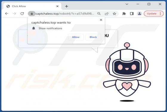 Captchaless.top Werbung