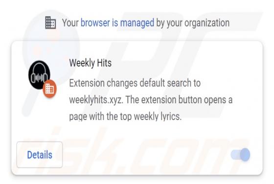 Weekly Hits Browserentführer