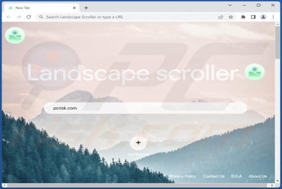 Landscape Scroller Browserentführer