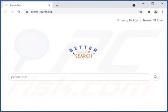 BetterSearch Default Search Browserentführer