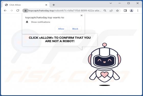 Topcaptchatoday.top Werbung