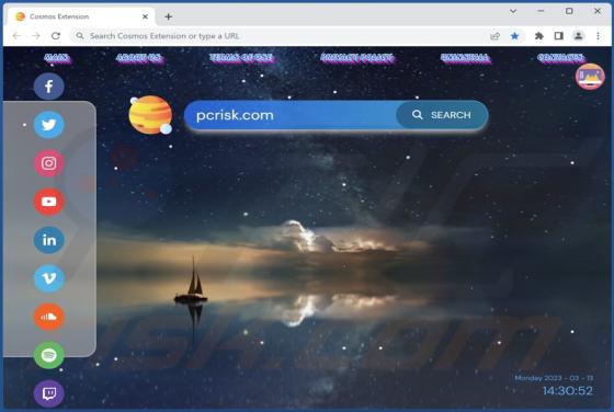 Cosmos Extension Browserentführer