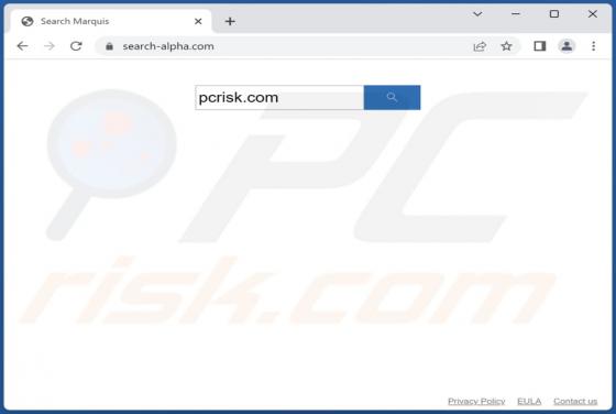 Search-alpha.com Weiterleitung (Mac)