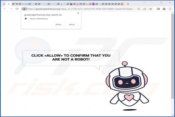 Greatcaptchanow.top Werbung
