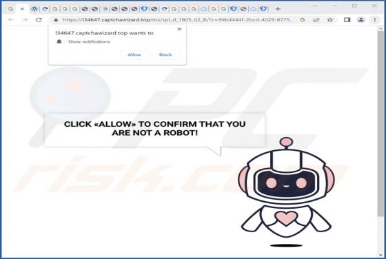Captchawizard.top Werbung