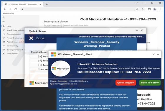 !!Rootkit!! Malware Detected POP-UP Betrug