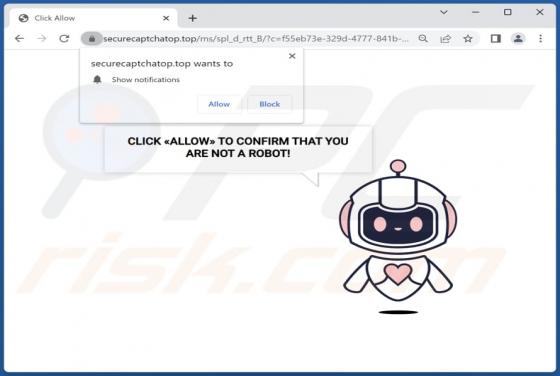 Securecaptchatop.top Werbung