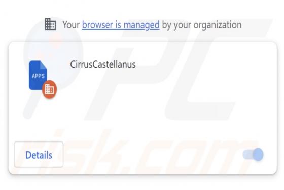 CirrusCastellanus Bösartige Erweiterung