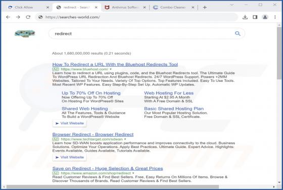 Searches-world.com Weiterleitung