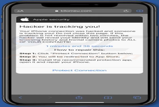 Hacker Is Tracking You! POP-UP-Betrug (Mac)