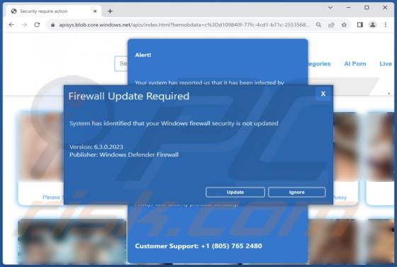 Firewall Update Required POP-UP Betrug