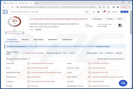HackTool:Win32/Crack Malware