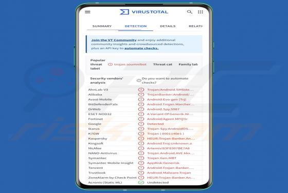 SoumniBot Malware (Android)