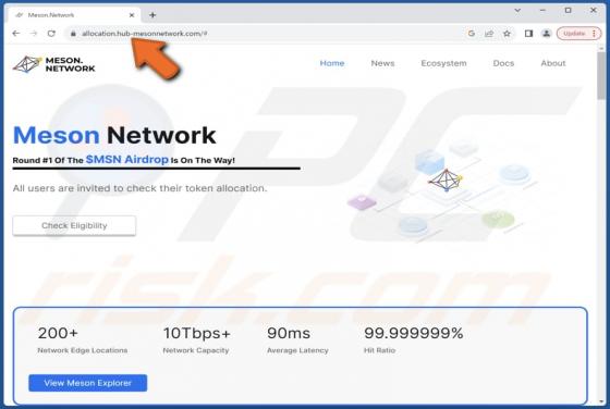 Meson ($MSN) Airdrop Claim Betrug