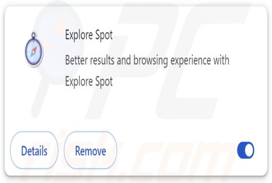 Explorespot.io Weiterleitung