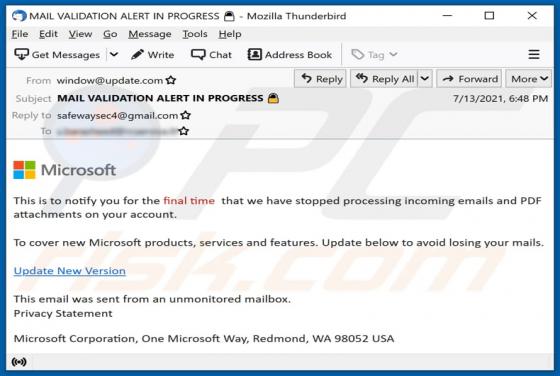 Stopped Processing Incoming Emails And PDF Attachments Betrug