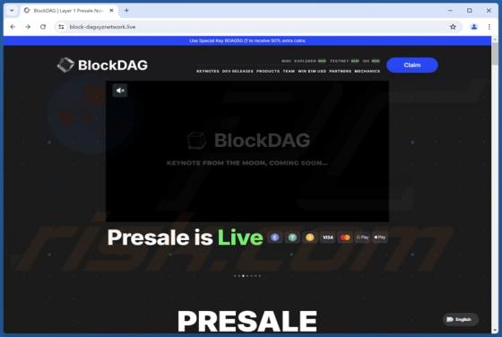 BlockDAG Presale Betrug