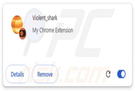Schädliche Erweiterung Violent_shark