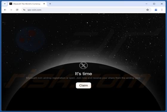 $SpaceX Coin Airdrop Betrug