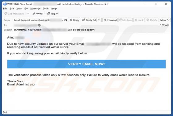 New Security Updates On Email Servers Betrug