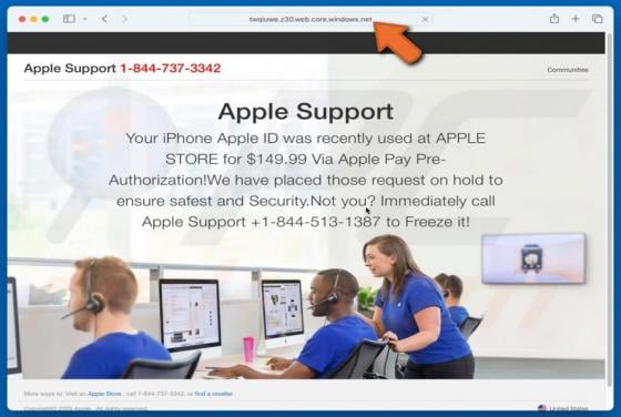 Your Apple ID Was Recently Used At APPLE STORE POP-UP Betrug (Mac)