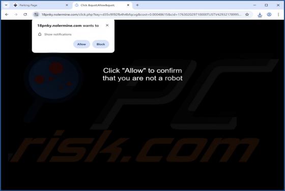 Nolermine.com Werbung