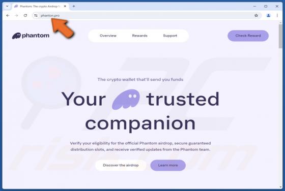 Phantom Airdrop Betrug