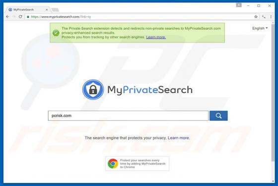 Myprivatesearch.com Weiterleitung
