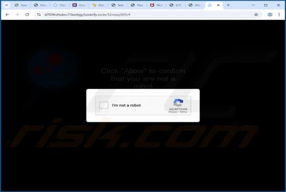 Huverify.co.in Werbung